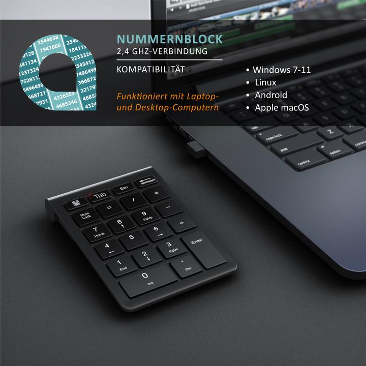 Actual product image Aplic Wireless Numpad (DE, Wireless)