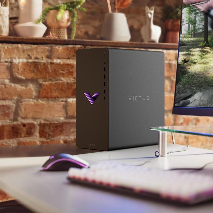 Actual product image HP Victus 45L (AMD Ryzen 5 5600G, 8 GB, 512 GB, GeForce GTX 1650)