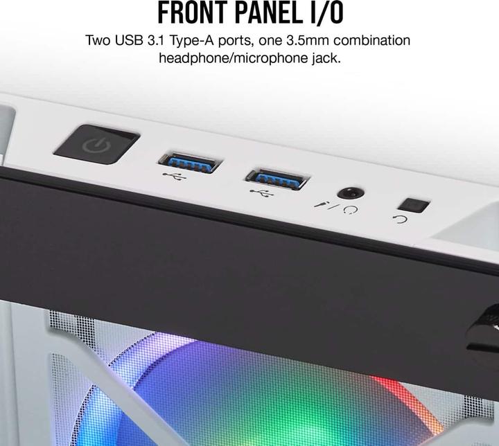 Actual product image Corsair iCUE 465X RGB (ATX, mATX, Mini-ITX)