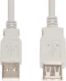E+P CC 518 3m USB A USB A Male Female Grey USB Cable (3 m, USB 2.0)