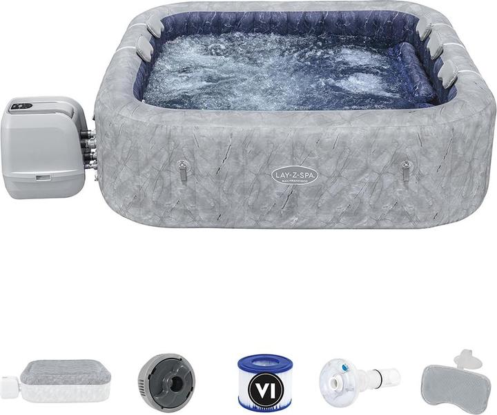 Actual product image Bestway Lay-Z-Spa San Fran cisco HydroJet Pro (7 pers.)