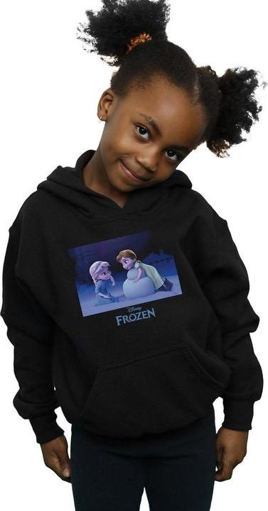 Image du produit Disney - Sweat à capuche FROZEN BUILD A SNOWMAN - Fille (128)