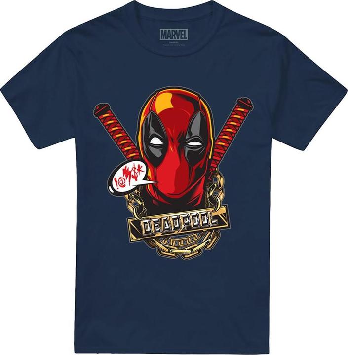 Actual product image Deadpool Mens Gangster T-Shirt (L)