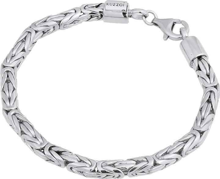 Kuzzoi Basic Armband, Twisted (19 cm, 925er Sterling Silber)