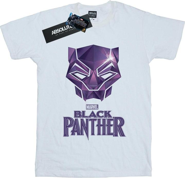 Produktbild Jungen Black Panther Maske Logo TShirt (152, 158)