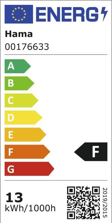 Energie-Label Hama LED Band (RGBW, 500 cm, Indoor)