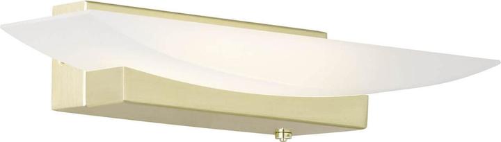 Produktbild Fischer & Honsel Honsel Wandleuchte Bowl TW - messingfarben matt/Acrylglas weiss satiniert (30417)