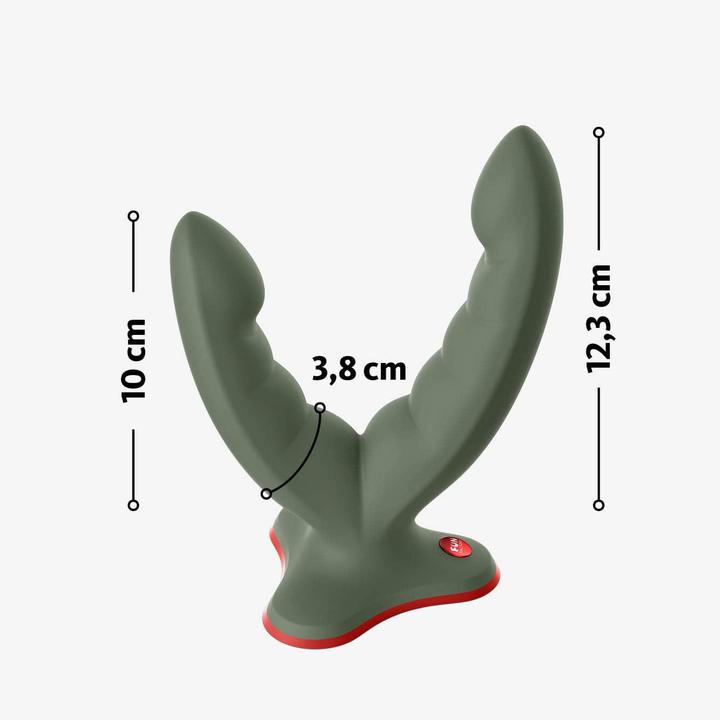 Produktbild Fun Factory - Ryde Double Dildo & Massager Green