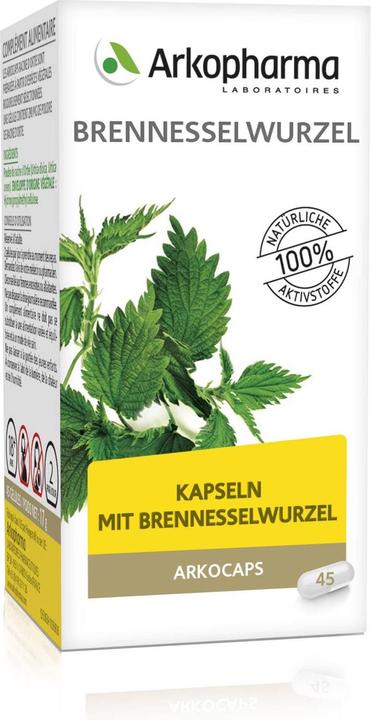 Actual product image Arkopharma Arkocaps Brennesselwurzel Kapseln (45 Piece, Capsules, 42 g)