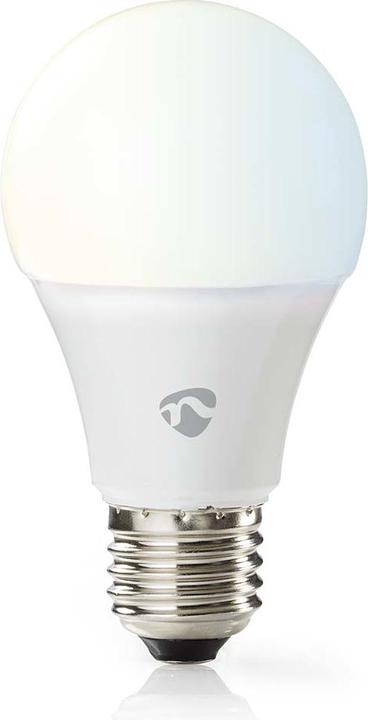 Image du produit Nedis WIFILRW10E27 SmartLife LED Bulb WLAN E27 806 lm 9 W warm to cool white 2700 - 6500 K Classe énergie (E27, 9 W, 806 lm, 1 x, F)