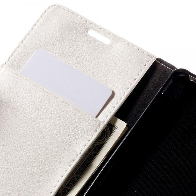 Immagine prodotto MU Classic Custodia per cellulare in pelle chic con texture litchi (Sony Xperia M4 Aqua)
