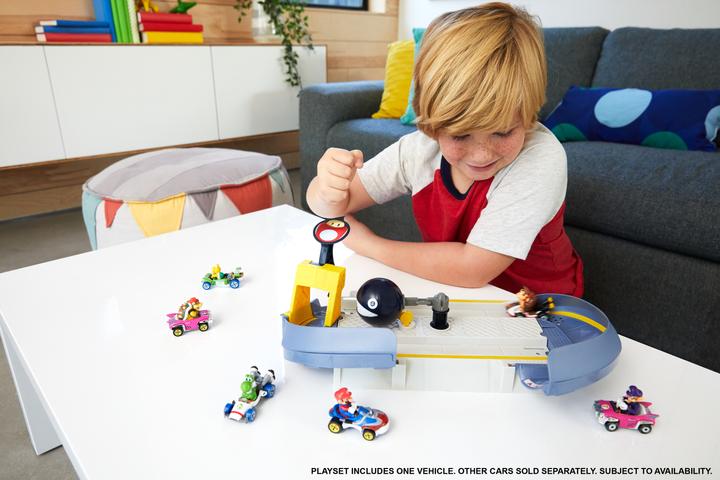 Produktbild Hot Wheels Mario Kart Kettenhunde Trackset