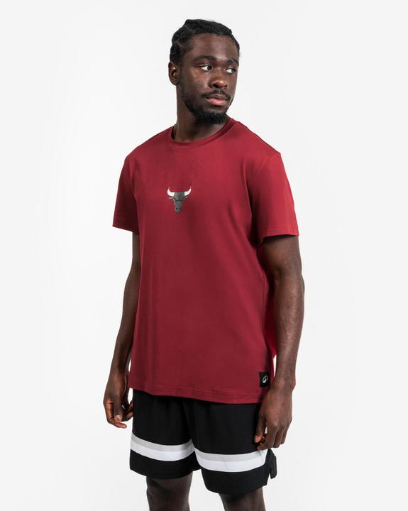 Tarmak Damen/Herren Basketball T-Shirt NBA Chicago Bulls - TS900 rot
