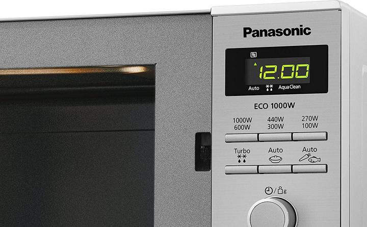 Actual product image Panasonic - NNSD27HSUPG - Magnetron - Solo - 23 liter - Inverter technologie - 1000 watt - RVS (23 l)
