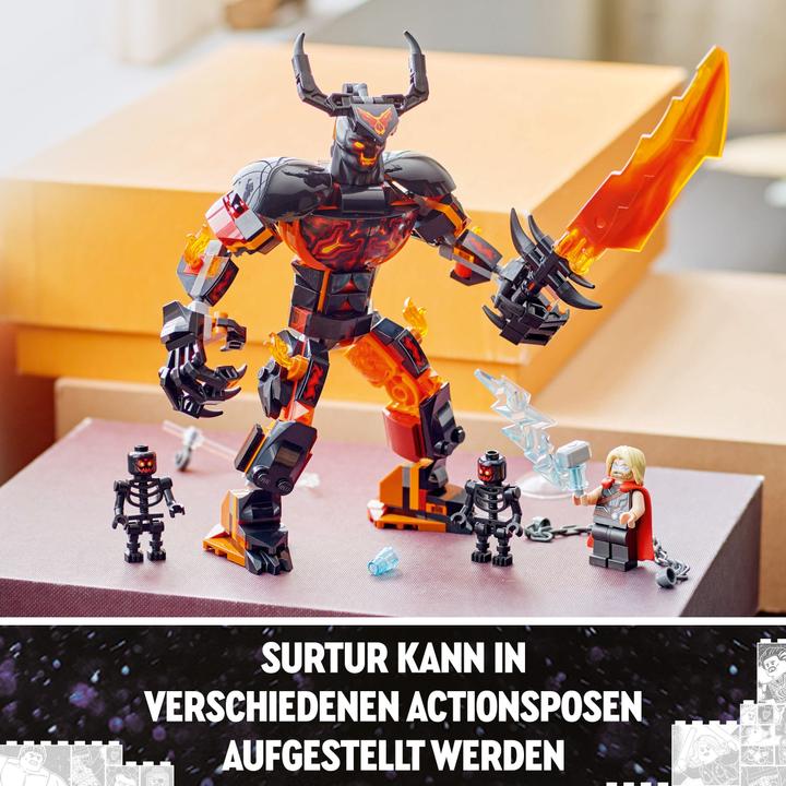Produktbild LEGO Thor vs. Surtur Baufigur (76289, LEGO Marvel)