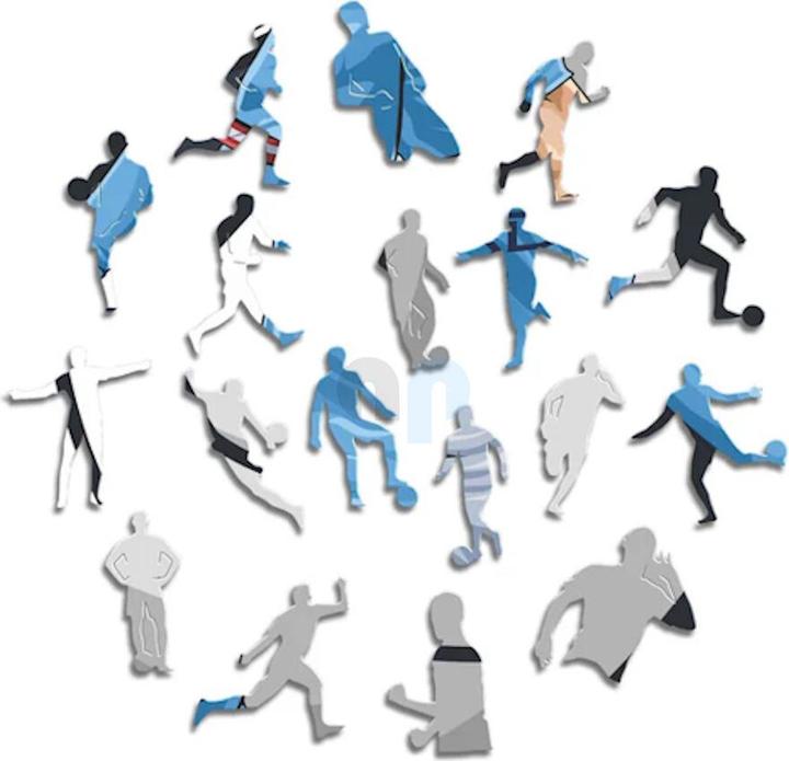 Actual product image Iconic Man City FC - Phil Foden - Wooden Puzzle Size L (500 pieces) (500 pieces)