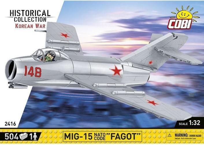 Image du produit Cobi MiG-15 Fagot, modèle réduit, 504 pièces, dès 7 ans