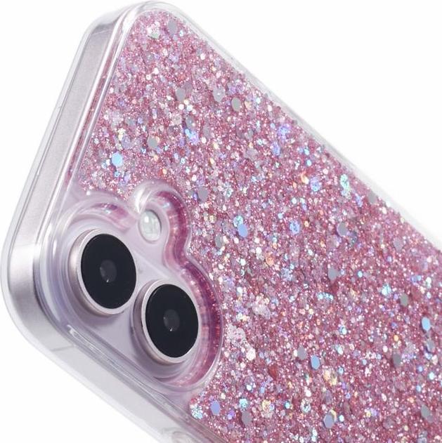 Actual product image MU Style Glitter TPU Softcase Series cover (Apple iPhone 16)