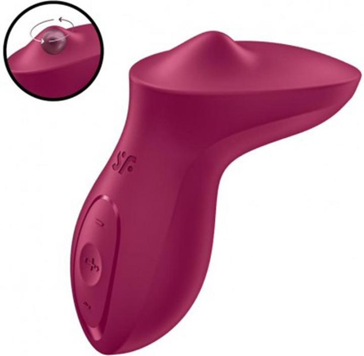 Satisfyer Exciterrr | 12.5 cm | lay-on vibrator | clitoral stimulation | stimulating movable