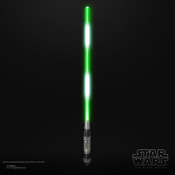 Actual product image Hasbro Star Wars: Ahsoka Black Series Replica Force FX Elite Lightsaber Sabine Wren