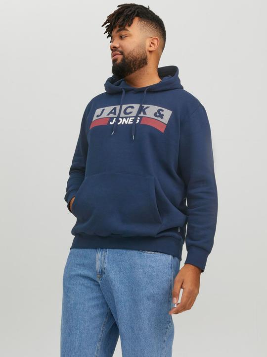 Image du produit Jack & Jones Logo de base Plus Size Hoodie (3XL)