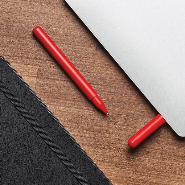 Actual product image Lexon C-Pen Długopis z pendrivem USB-C 32GB ciemnoczerwony/dark red LS101DR (32 GB, USB-C)