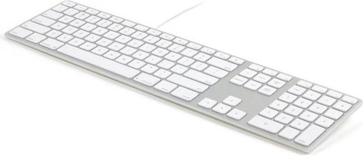 Matias Kabel RGB -Tastatur US QWERTY für PC Silber (Ing. Int., Cablato)