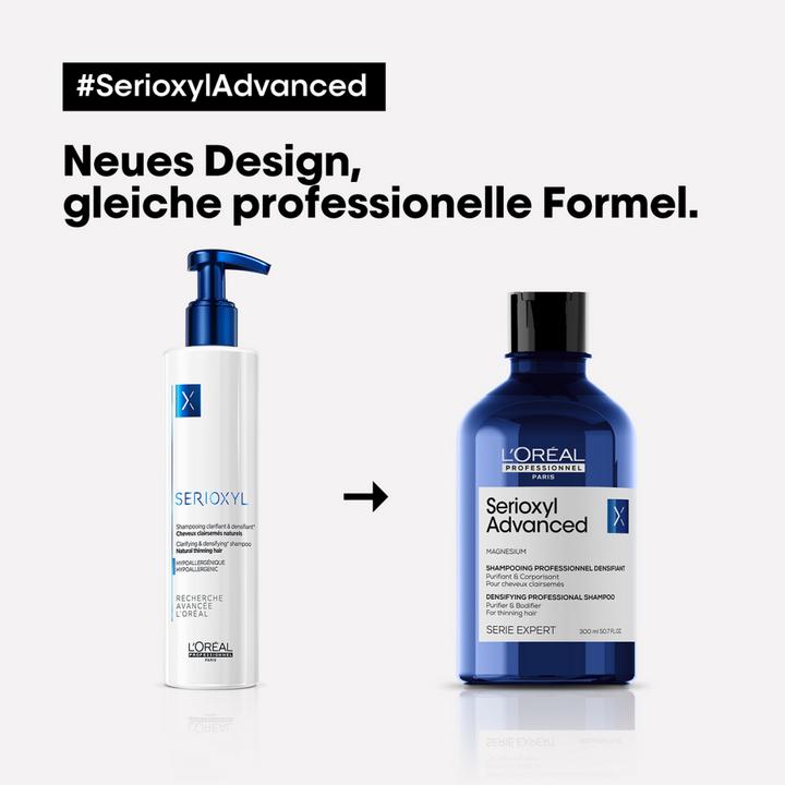 Actual product image L'Oréal Professionnel Series Expert Anti-Hair Thinning Purifier & Bodifier (300 ml, Liquid shampoo)