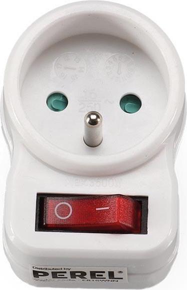 Produktbild Velleman Zwischensteckdose - Ein/Aus-Schalter - 1 Steckdose (1 x, CEE 7/5)