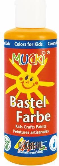 Productafbeelding Mucki Knutselverf (Oranje, 80 ml)
