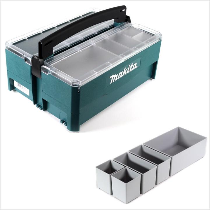 Image du produit Makita Boîte à outils et de rangement Makpac + Set de boîtes de rangement (P-84137 + P-84171) (1 pièces)