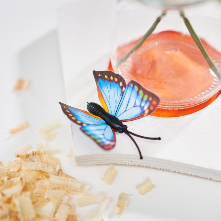 Immagine prodotto VBS Pezzi sparsi XXL "Butterfly", piccoli, 50 pezzi, colori assortiti, circa 4,5 cm