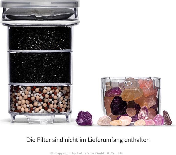 Produktbild Lotus Vita Glas-Filterkanne Katara Natura Plus