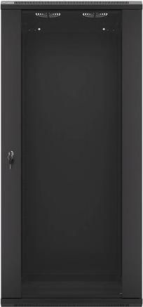Produktbild Lanberg Wand- Rack 19 " 27U 600X450mm Schwarz (27 HE, 19 Zoll Rack)