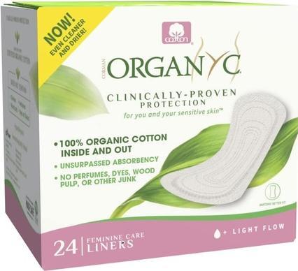 Immagine prodotto Organyc Slipeinlagen (24 x, Fodere per mutande)