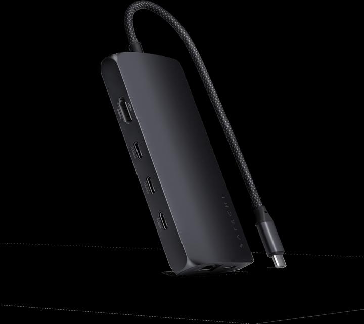 Image du produit Satechi USB- C multiport 8k avec Ethernet (USB-C, 8 Ports)