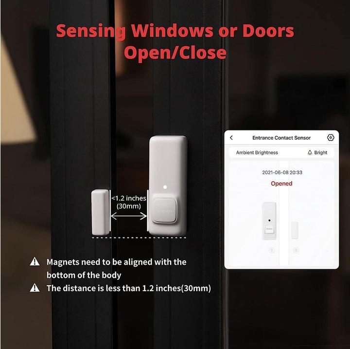Actual product image SwitchBot Tür-/Fensterkontakt-Sensor