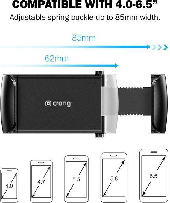 Produktbild Crong Kfz-Terminalhalter Universal Smart CRG-CH2-BLK