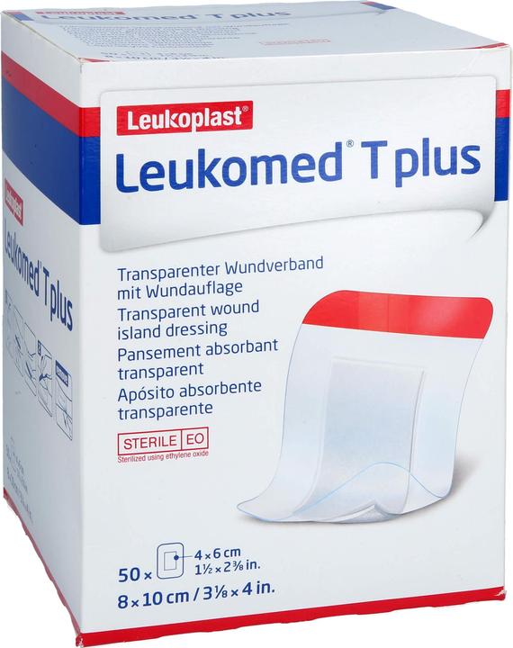 BSN T plus transparenter Wundverband 8x10cm mit Wundauflage (50 x)