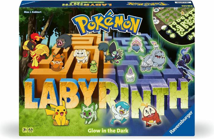 Produktbild Ravensburger Pokémon Labyrinth Glow in the Dark (Multilingual)