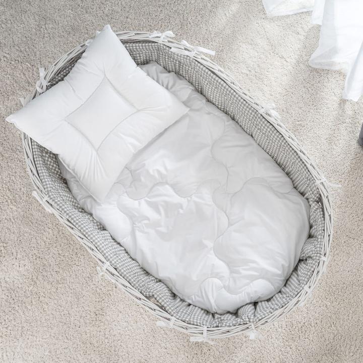Produktbild La Loona LaLoona Babybettdecken & Babykissen Steppbett-Set Premium Complete 80 x 80 + 35 x 40 cm (80 x 80 cm)