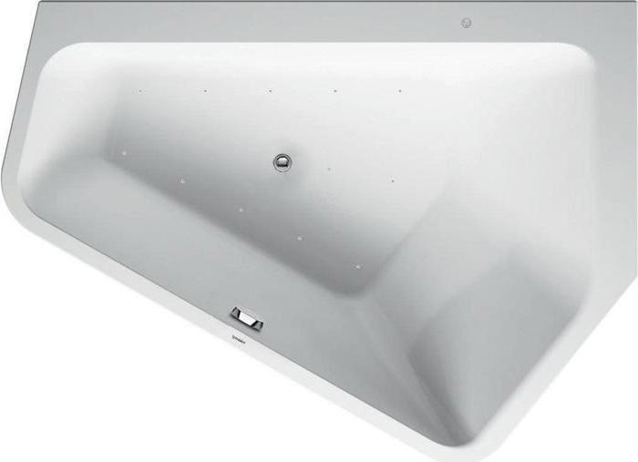 Image du produit Duravit Baignoire balnéo PAIOVA 5 coin re 205 l 1770x1300mm we Air-System (205 l, 177 cm, 130 cm)