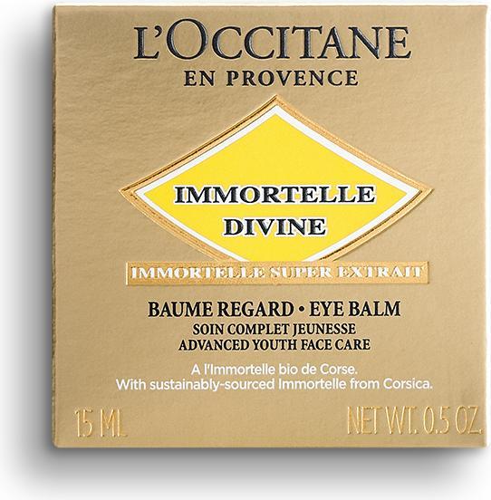 Actual product image L'Occitane Immortelle Divine Eye Balm (Fluid, 15 ml, Day)