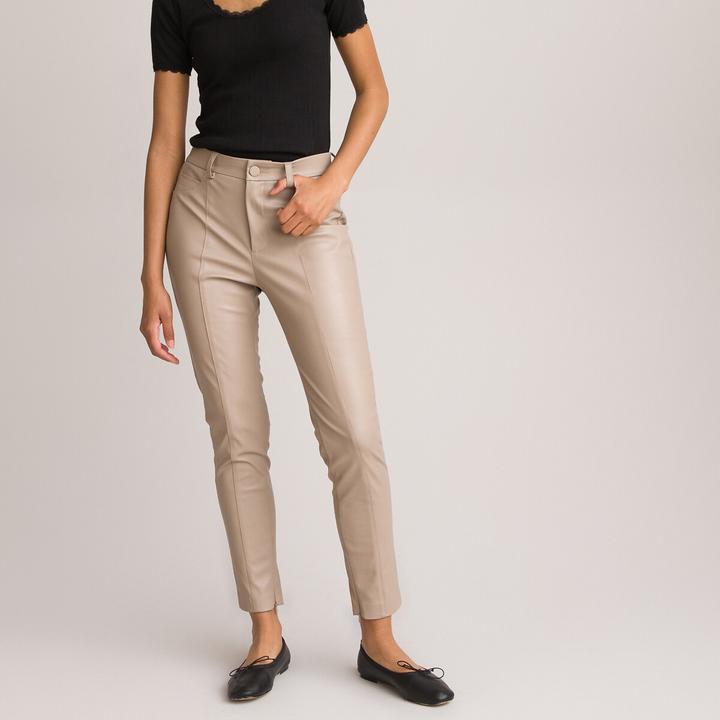 Produktbild La Redoute Collections Lederballerinas mit Schleife (38)