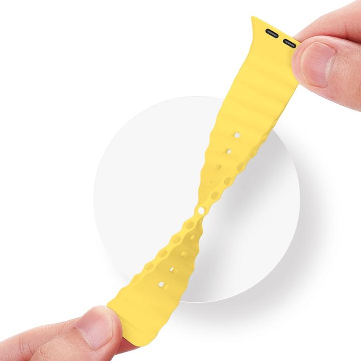 Produktbild Dux Ducis Strap Watch Strap 8 / 7 / 6 / 5 / 4 / 3 / 2 / SE (41 / 40 / 38mm) Silicone Band Bracelet Y (40 mm, 38 mm, 41 mm, Edelstahl, Silikon (liquid))