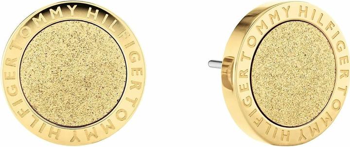 Actual product image Tommy Hilfiger Nápadité pozlacené náušnice pecky Dust 2780704 (Stainless steel)