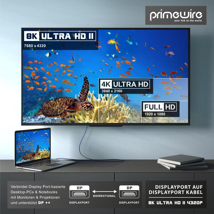 Actual product image Primewire DisplayPort - DisplayPort (2 m, DisplayPort)