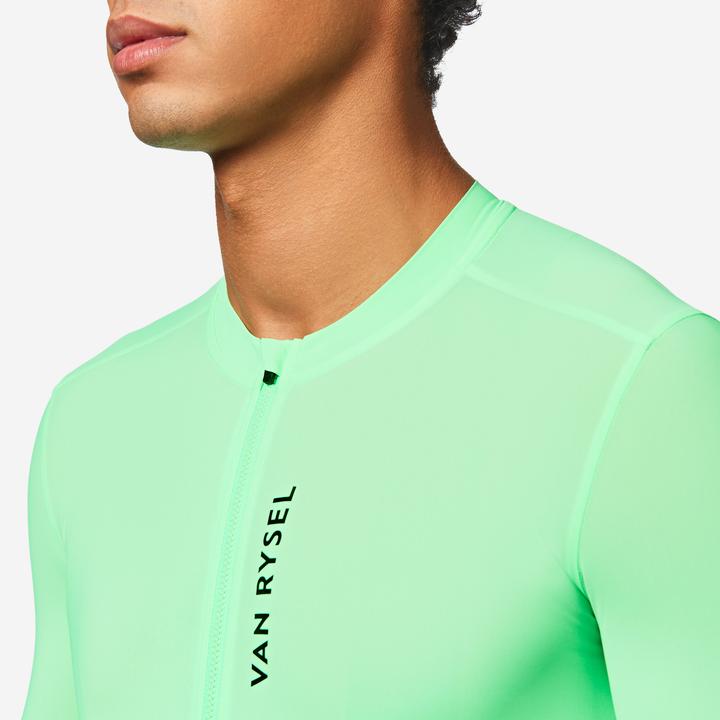 Produktbild Van rysel Radtrikot Rennrad langarm Sommer RCR 2 Unisex Grün (S)
