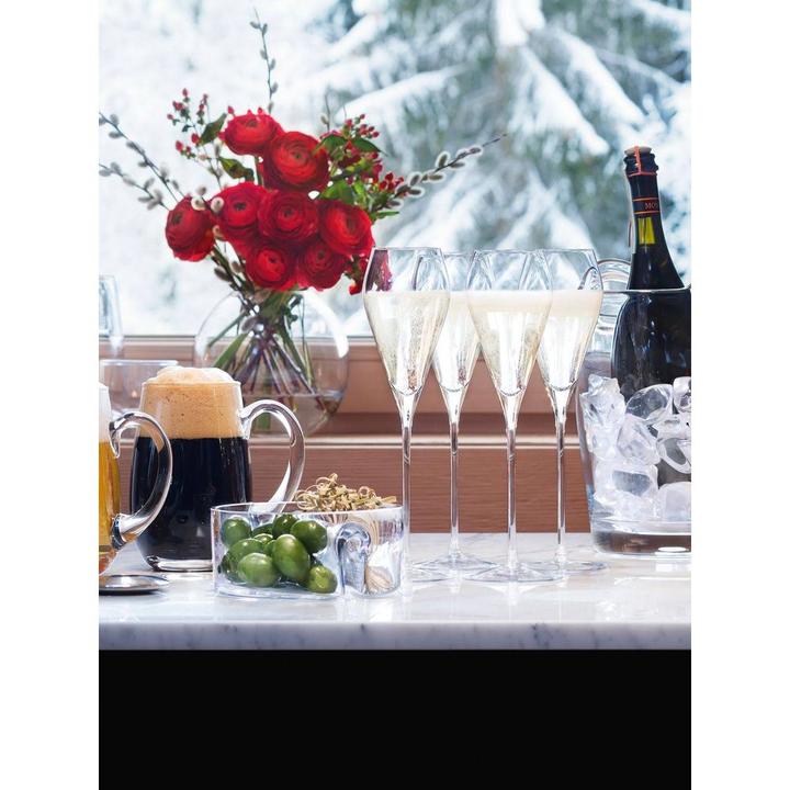 Immagine prodotto LSA Bicchiere da vino Prosecco 250ml - trasparente x 2 (25 cl, 2 Occhiali, Bicchieri da champagne)