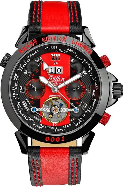 Produktbild Zeitlos Exzellent GMT Beast Limited Edition Black Referenz ZL-EBE-10 B (Chronograph, 44 mm)